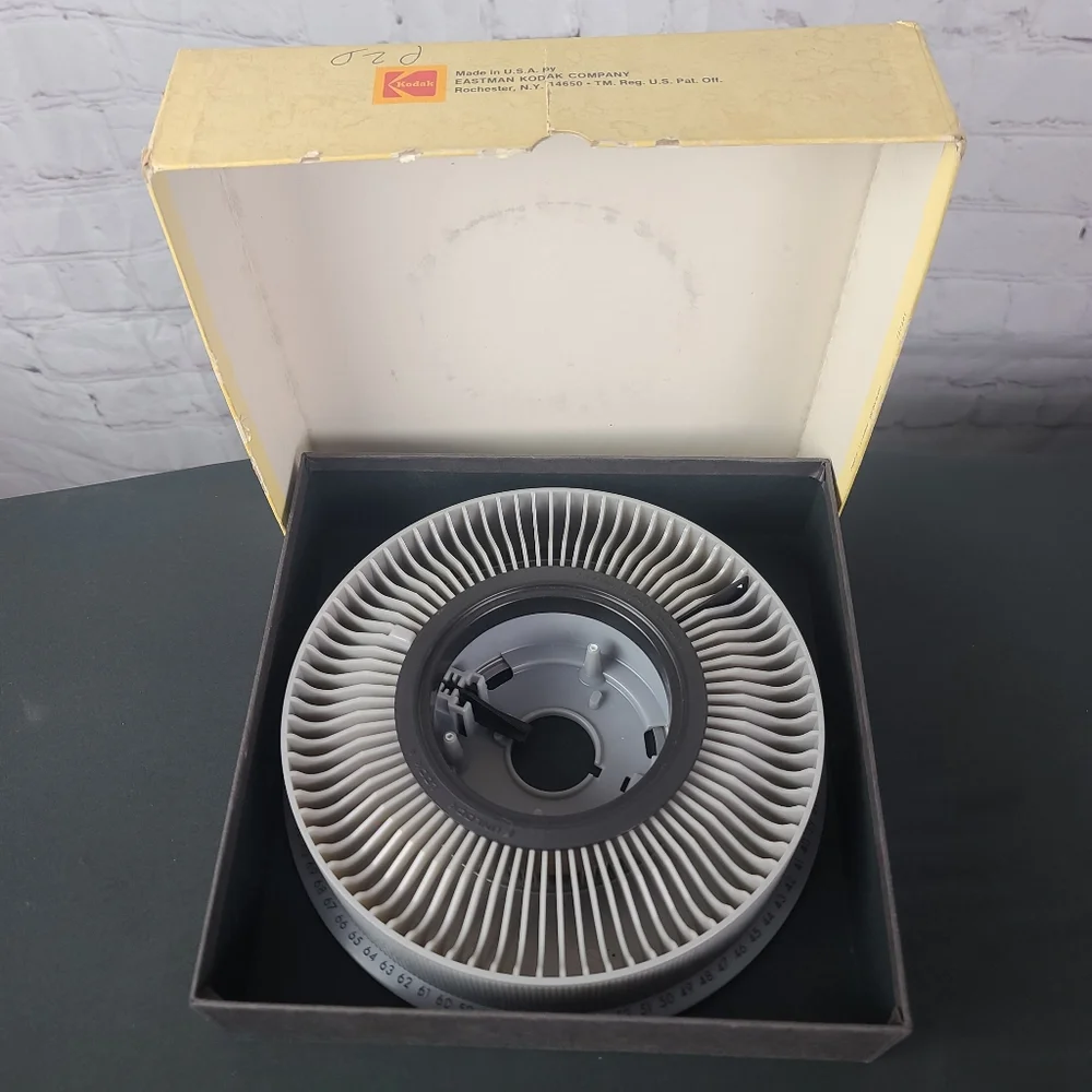 Kodak Carousel Transvue 80ct Slide Tray.